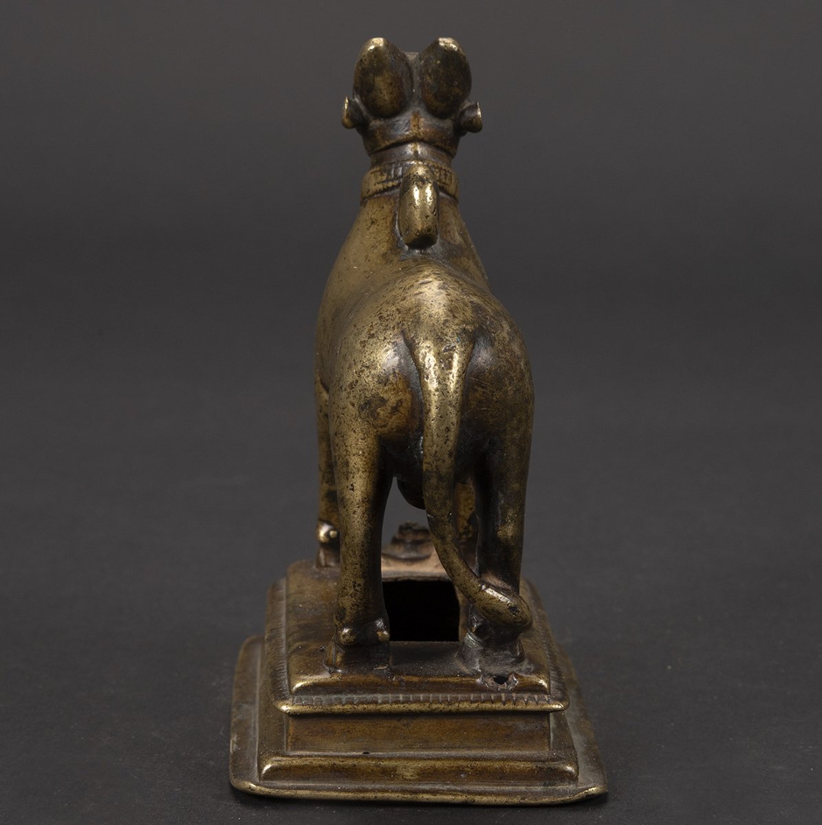 Nandin Bull, Bronze, India, 18th Century.-photo-3