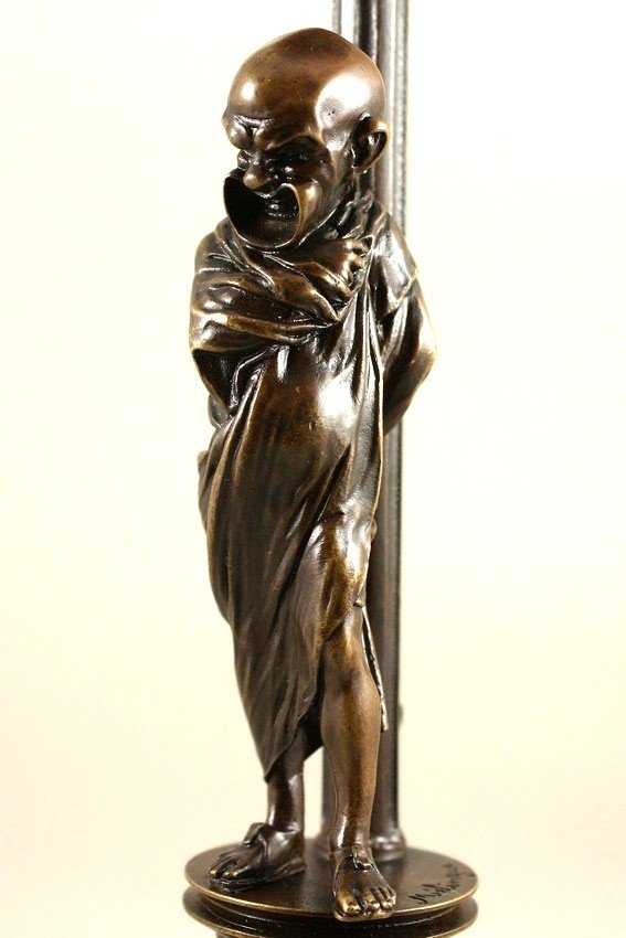 Pair Of Candlesticks, étienne Mélingue (1807–1875), France, Mid-19th Century.-photo-3