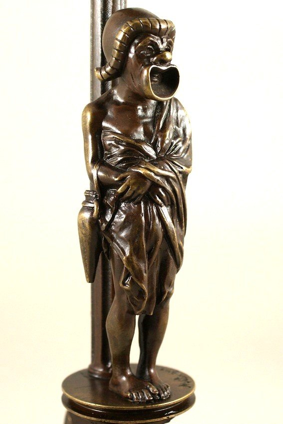 Pair Of Candlesticks, étienne Mélingue (1807–1875), France, Mid-19th Century.-photo-4