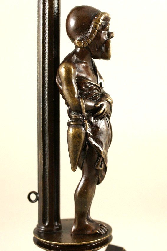 Pair Of Candlesticks, étienne Mélingue (1807–1875), France, Mid-19th Century.-photo-3