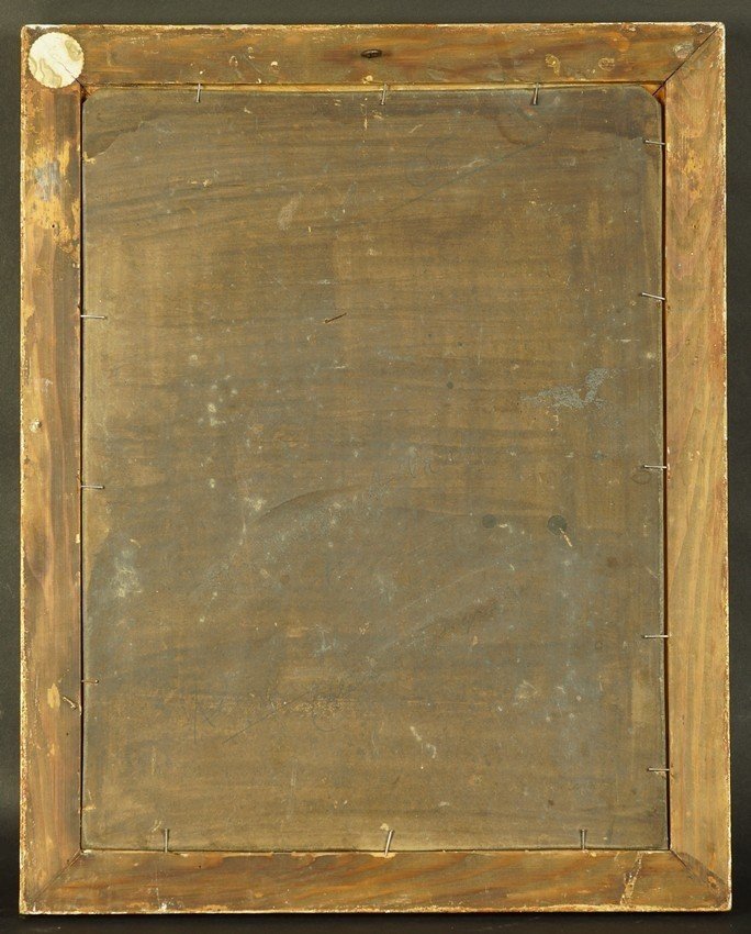 Portrait d'Hortense Allart de Meritens, Abel de Pujol (1785-1861), première moitié du XIXesièc -photo-1