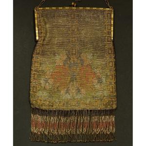 Bag With Beads, Art Deco, 1920s-1930s.