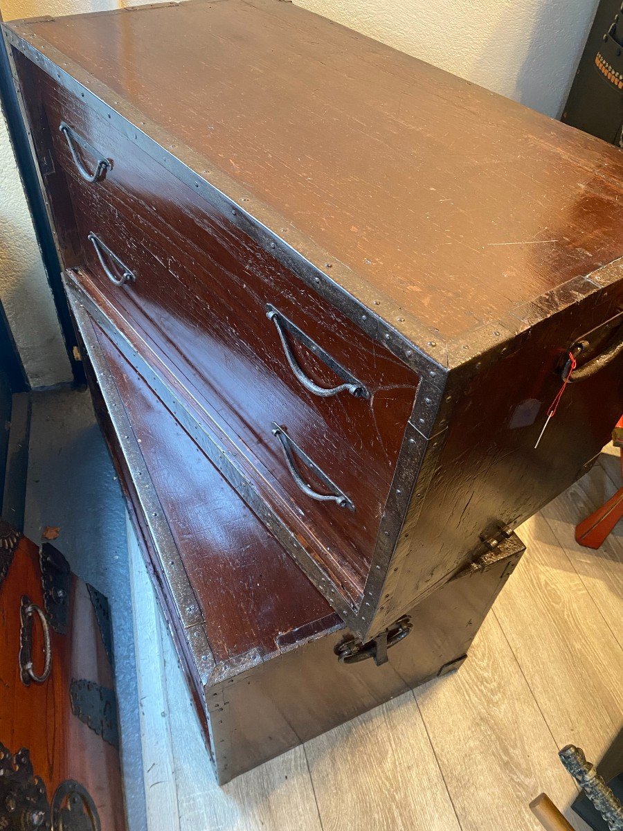 Traditional Japanese Furniture Called Tansu Late Edo Period-photo-6