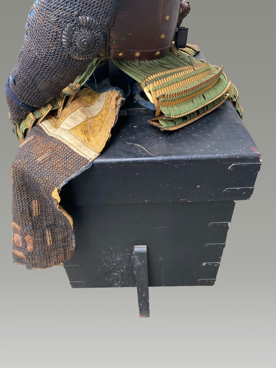 Very Beautiful Samurai Armor Middle Edo XVIII Eme-photo-4
