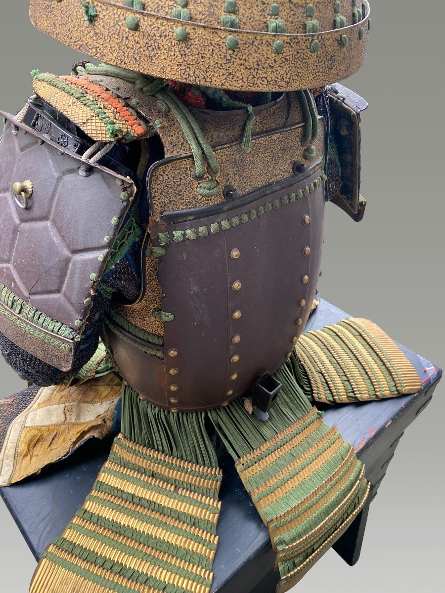 Very Beautiful Samurai Armor Middle Edo XVIII Eme-photo-5