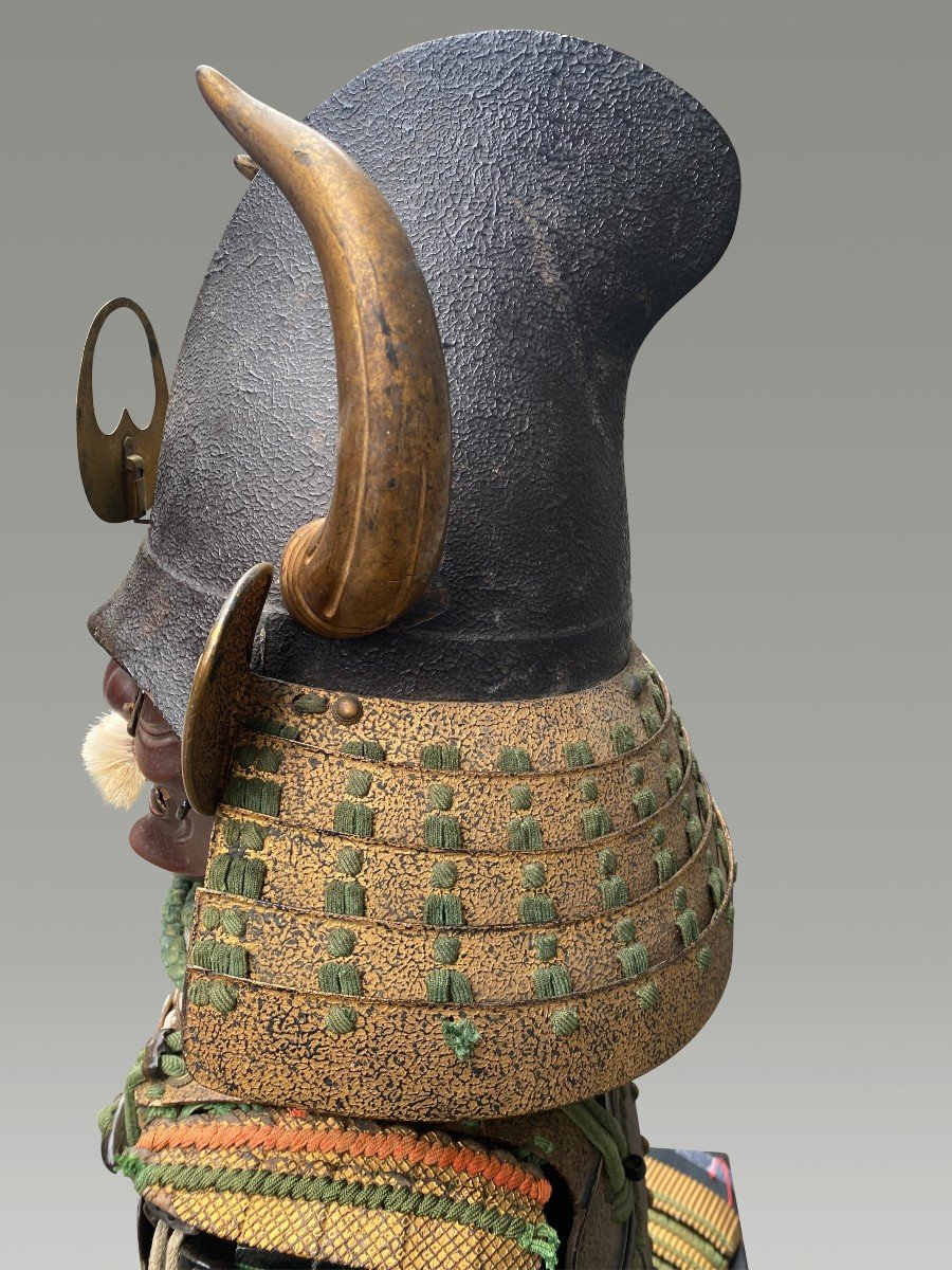 Very Beautiful Samurai Armor Middle Edo XVIII Eme-photo-6