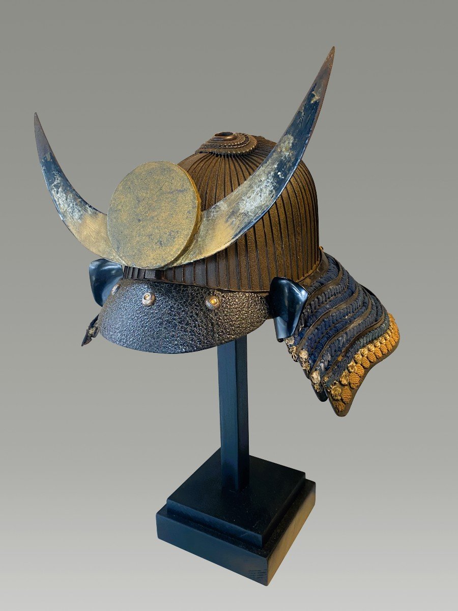 Samurai Helmet, Kabuto Middle Edo Period 62 Slats