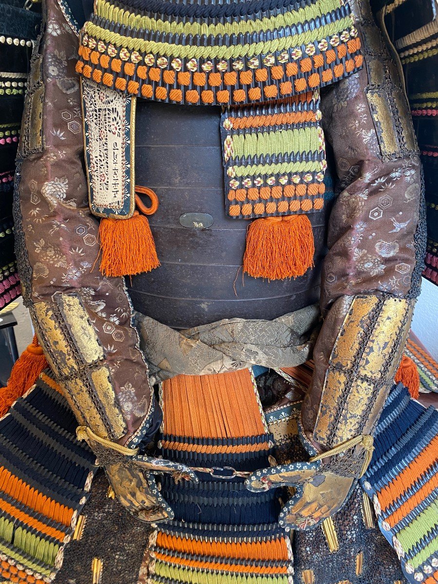 Japon ancien Edo armurier tsuba katana épée koshirae yoroi