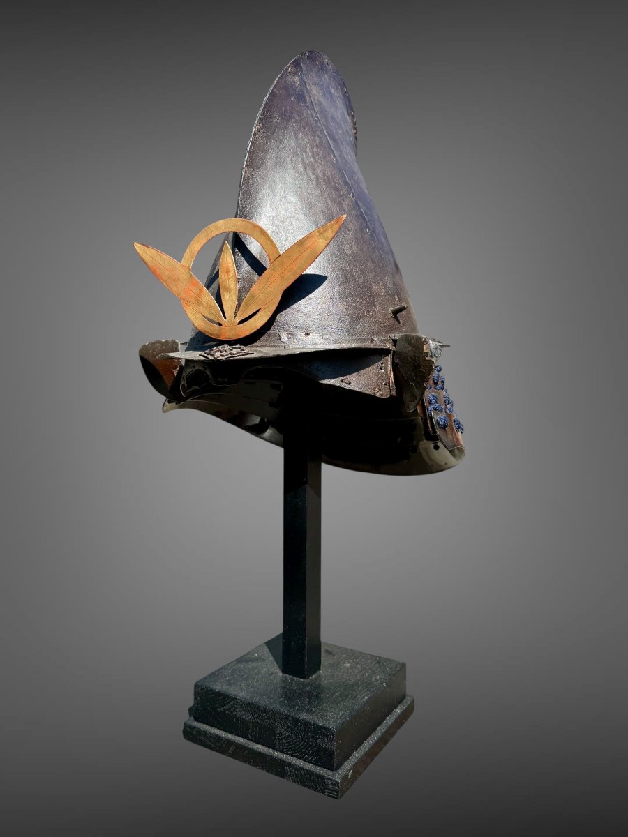Casque De Samourai De Type Kawari  Eboshi XVIII Eme -photo-4