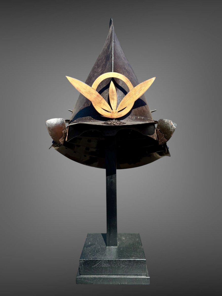 Casque De Samourai De Type Kawari  Eboshi XVIII Eme 