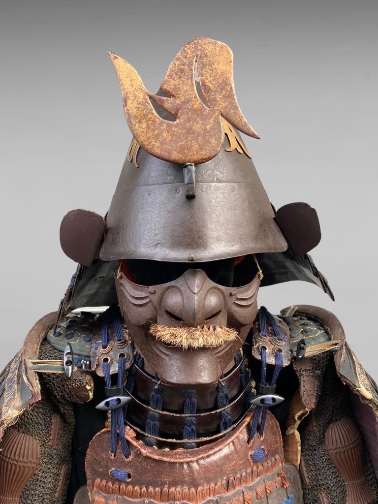 Complete Samurai Armor - Edo Period (1603 - 1868).-photo-2