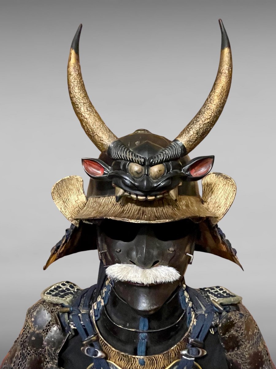 Armure Complète De Samuraï - Période Edo (1603 - 1868).-photo-2