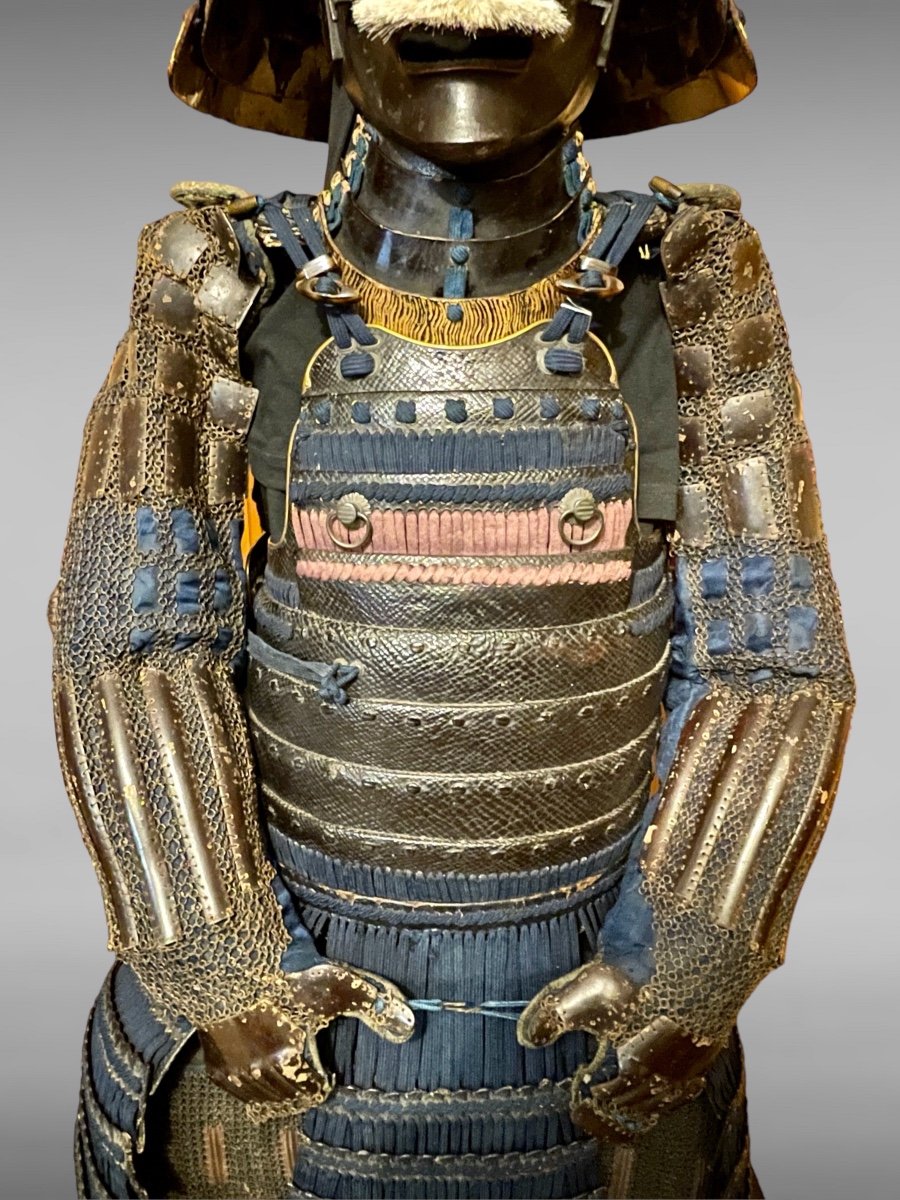 Armure Complète De Samuraï - Période Edo (1603 - 1868).-photo-3