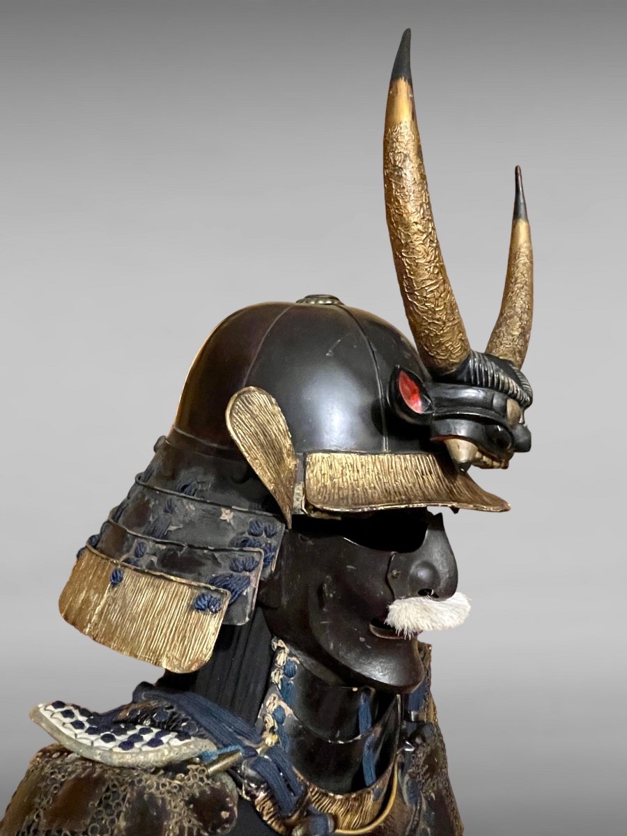 Armure Complète De Samuraï - Période Edo (1603 - 1868).-photo-1