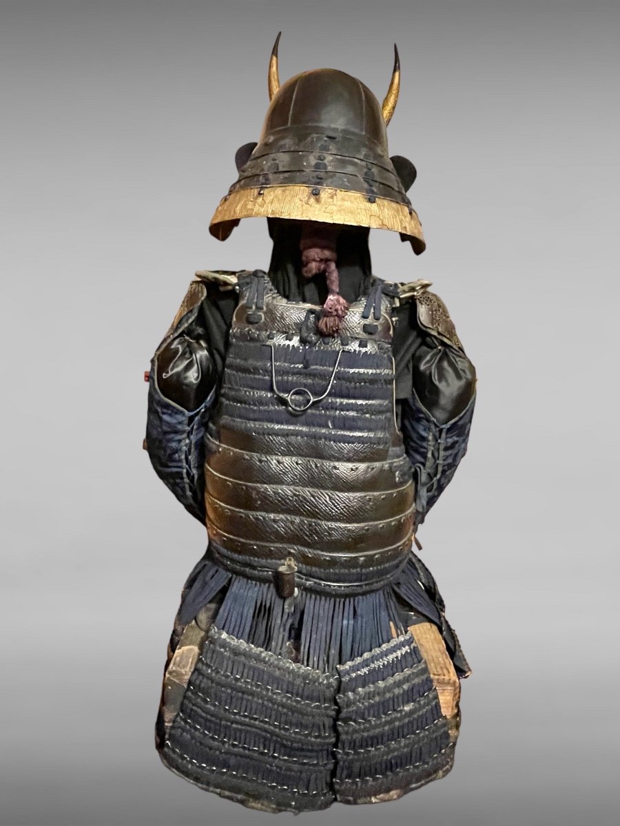 Armure Complète De Samuraï - Période Edo (1603 - 1868).-photo-4