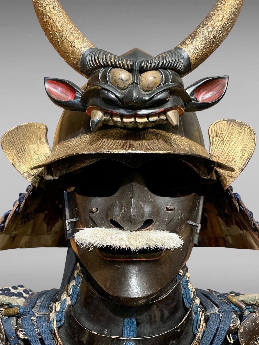 Armure Complète De Samuraï - Période Edo (1603 - 1868).-photo-6