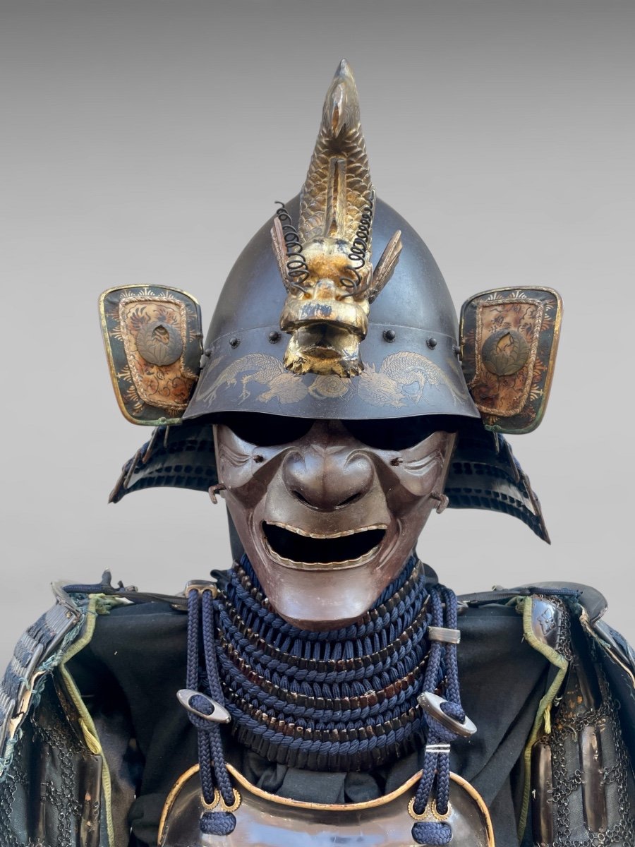 Armure Complète De Samuraï - Période Edo (1603 - 1868).-photo-2