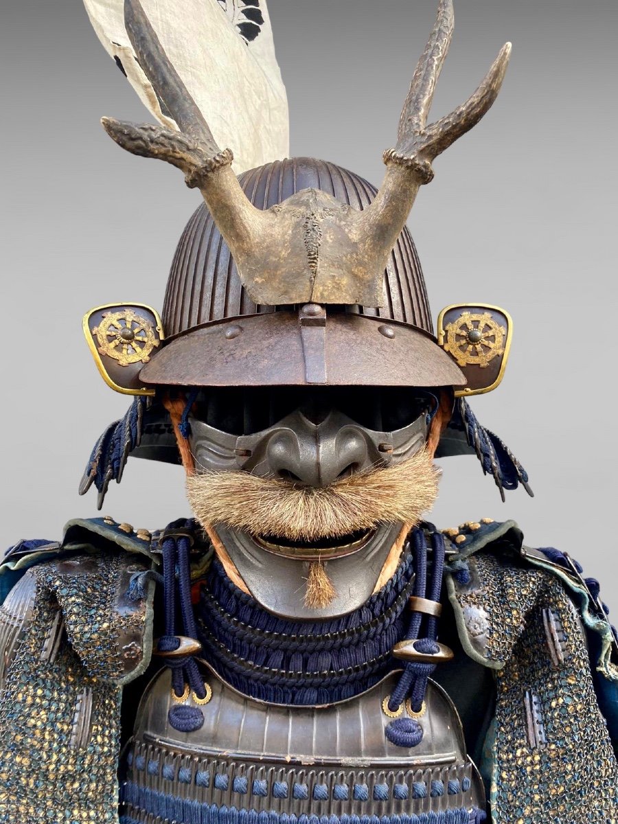 Complete Samurai Armor - Edo Period (1603 - 1868).-photo-2