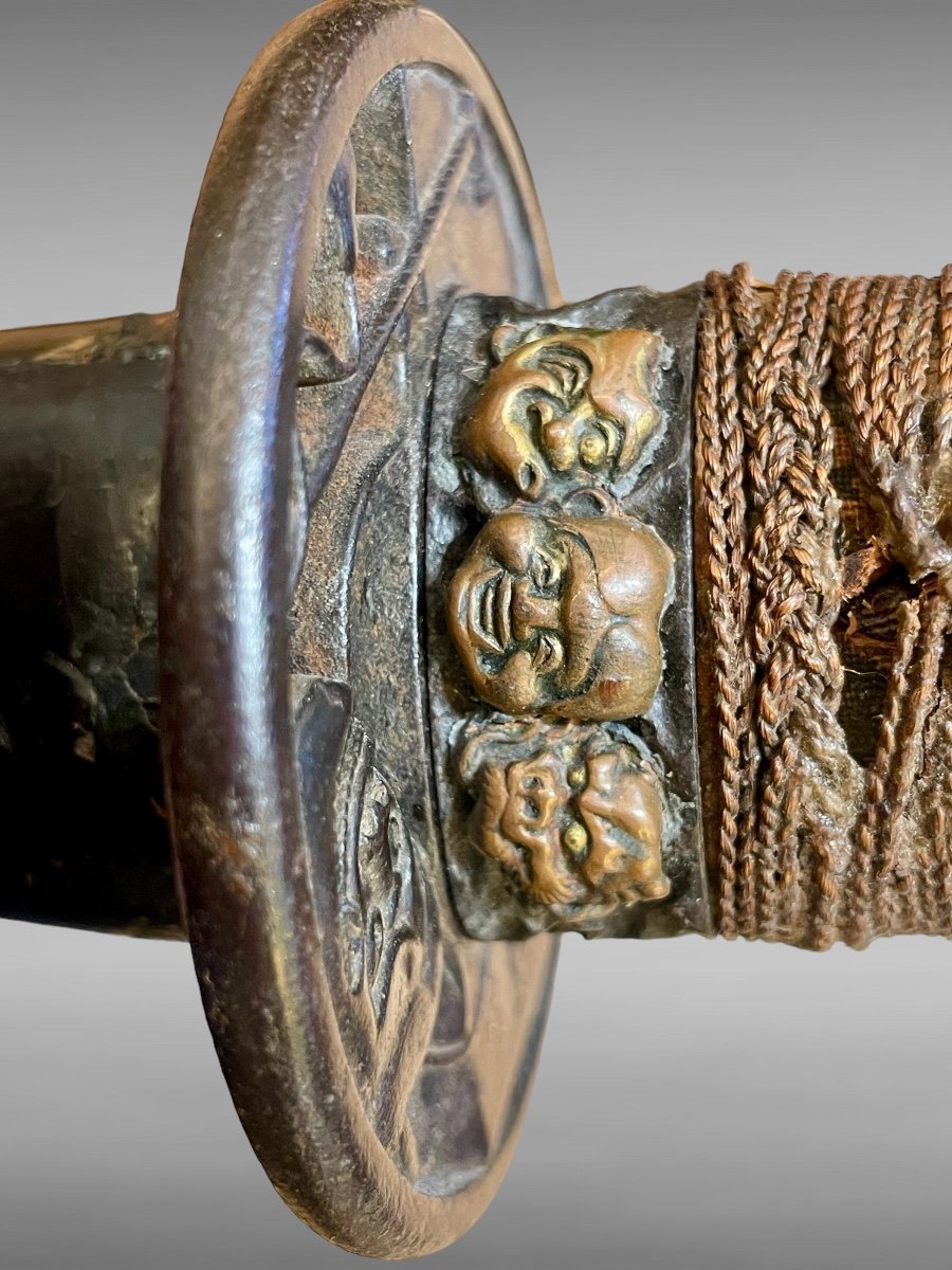 Japanese Wakizashi Sword, Yatsugu School - Edo Period (1603 - 1868).-photo-1