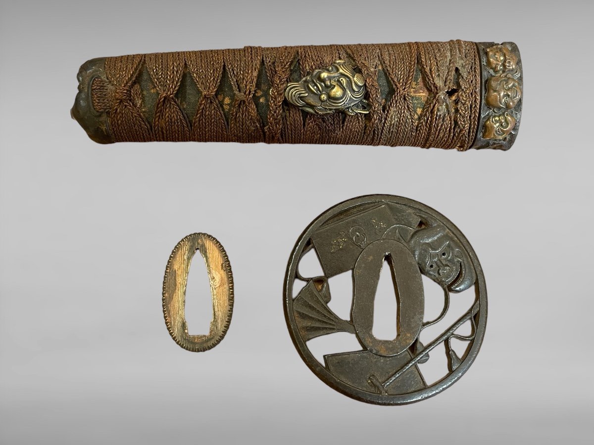 Japanese Wakizashi Sword, Yatsugu School - Edo Period (1603 - 1868).-photo-3