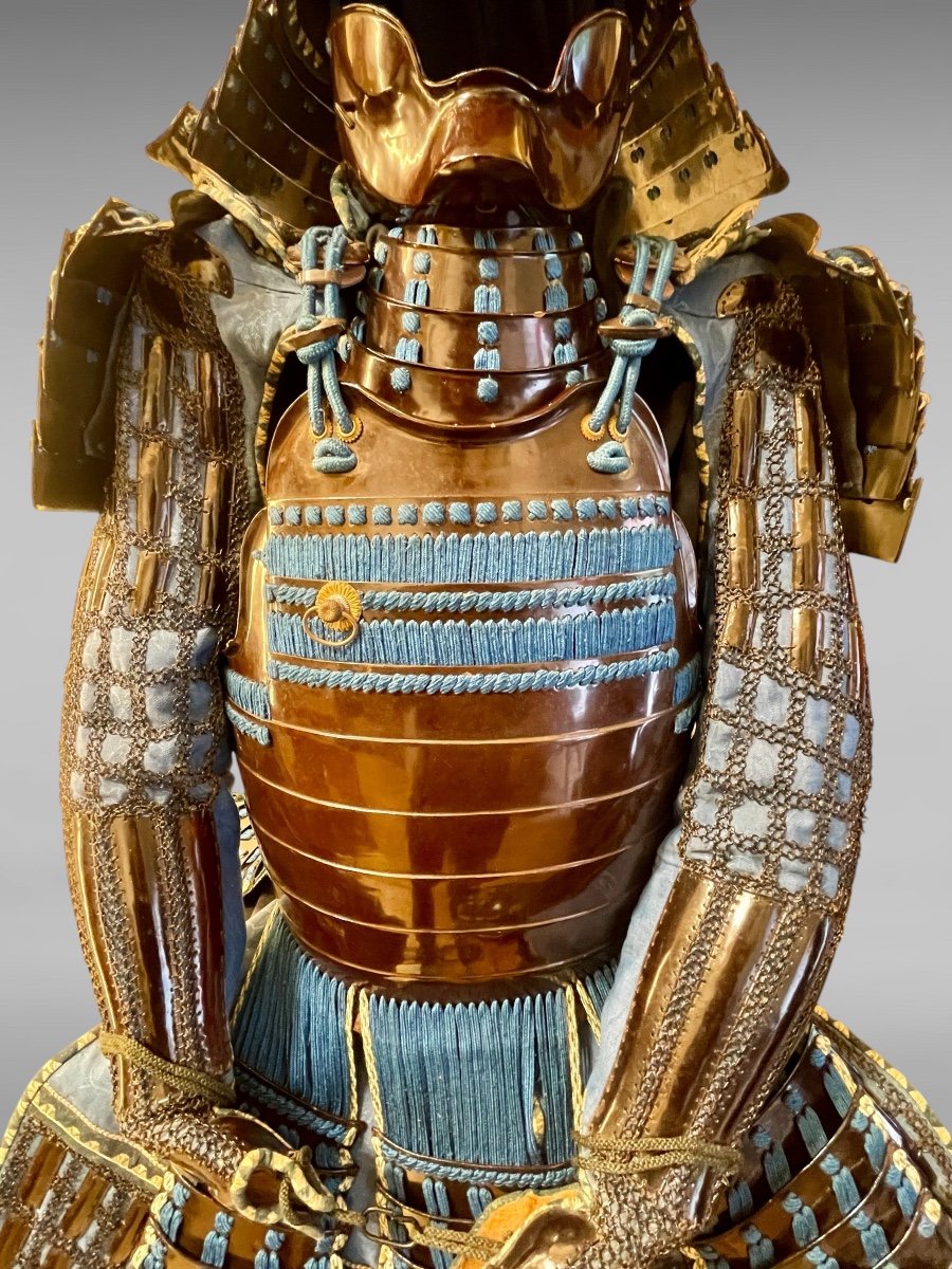 Armure Complète De Samuraï - Période Edo (1603 - 1868).-photo-3