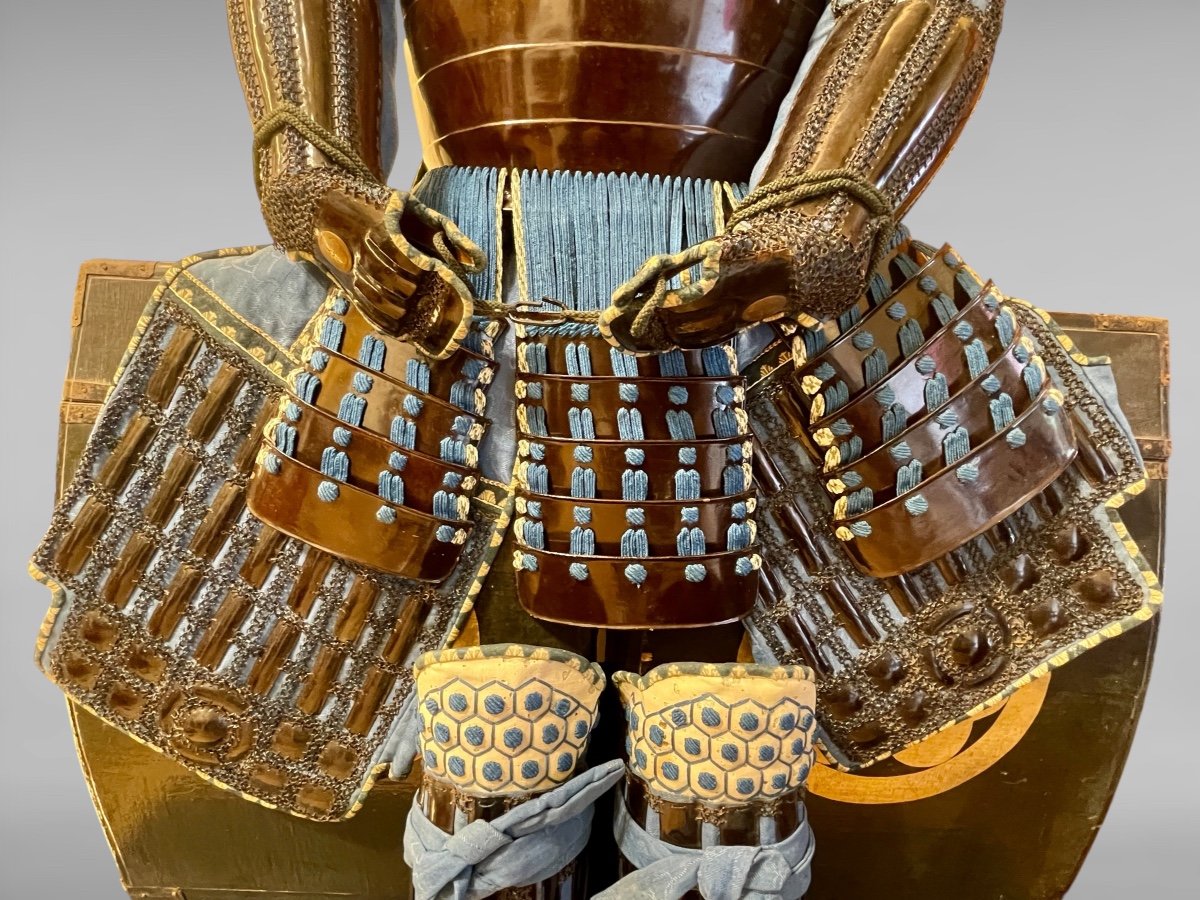 Armure Complète De Samuraï - Période Edo (1603 - 1868).-photo-4