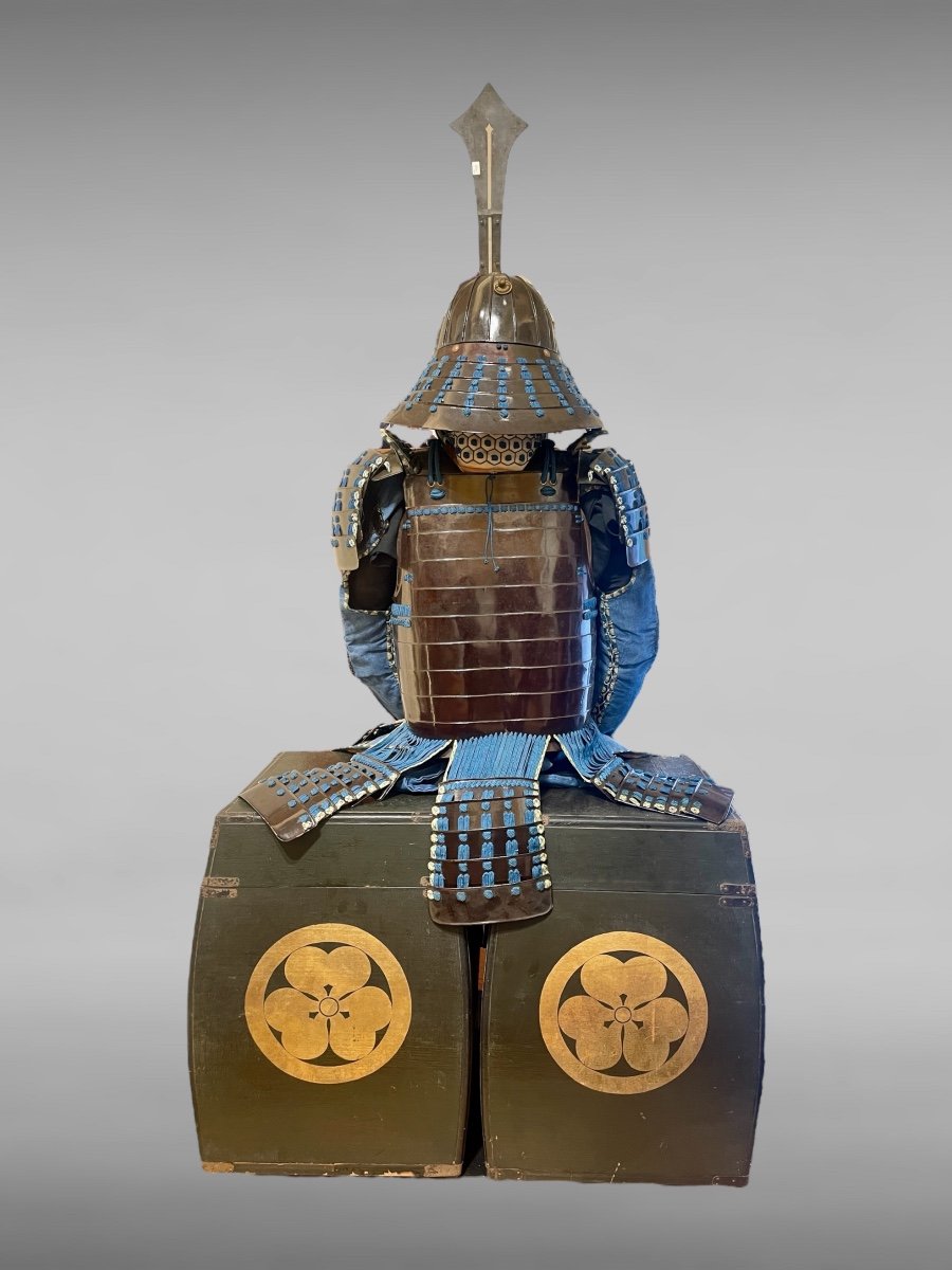 Armure Complète De Samuraï - Période Edo (1603 - 1868).-photo-3