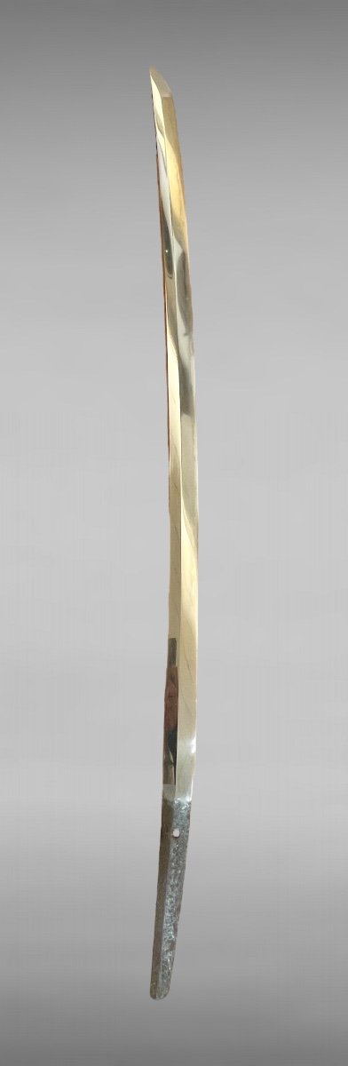 Japanese Katana Shin Shinto Sword - Mid Edo (1603-1868).-photo-4