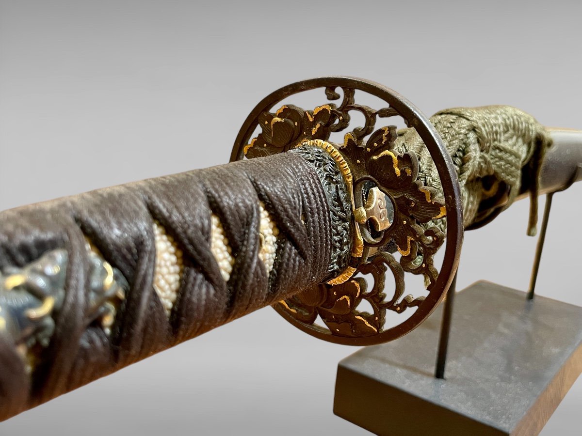 Japanese Katana Sword, Blade Mounted In Shirasaya - Signed And Dated August 1558.