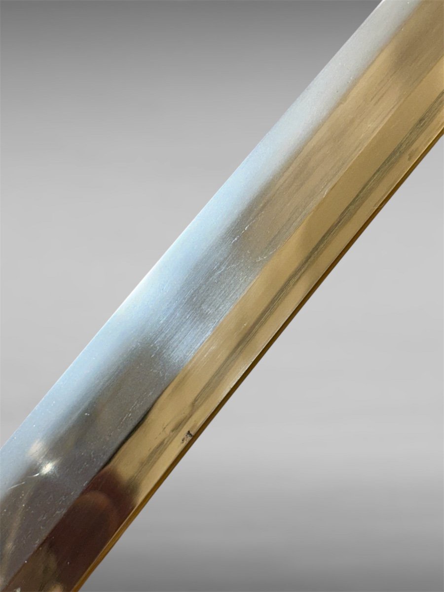 Japanese Wakizashi Sword, Nthk Certificate - Late Muromachi Period (early 16th Century).-photo-7