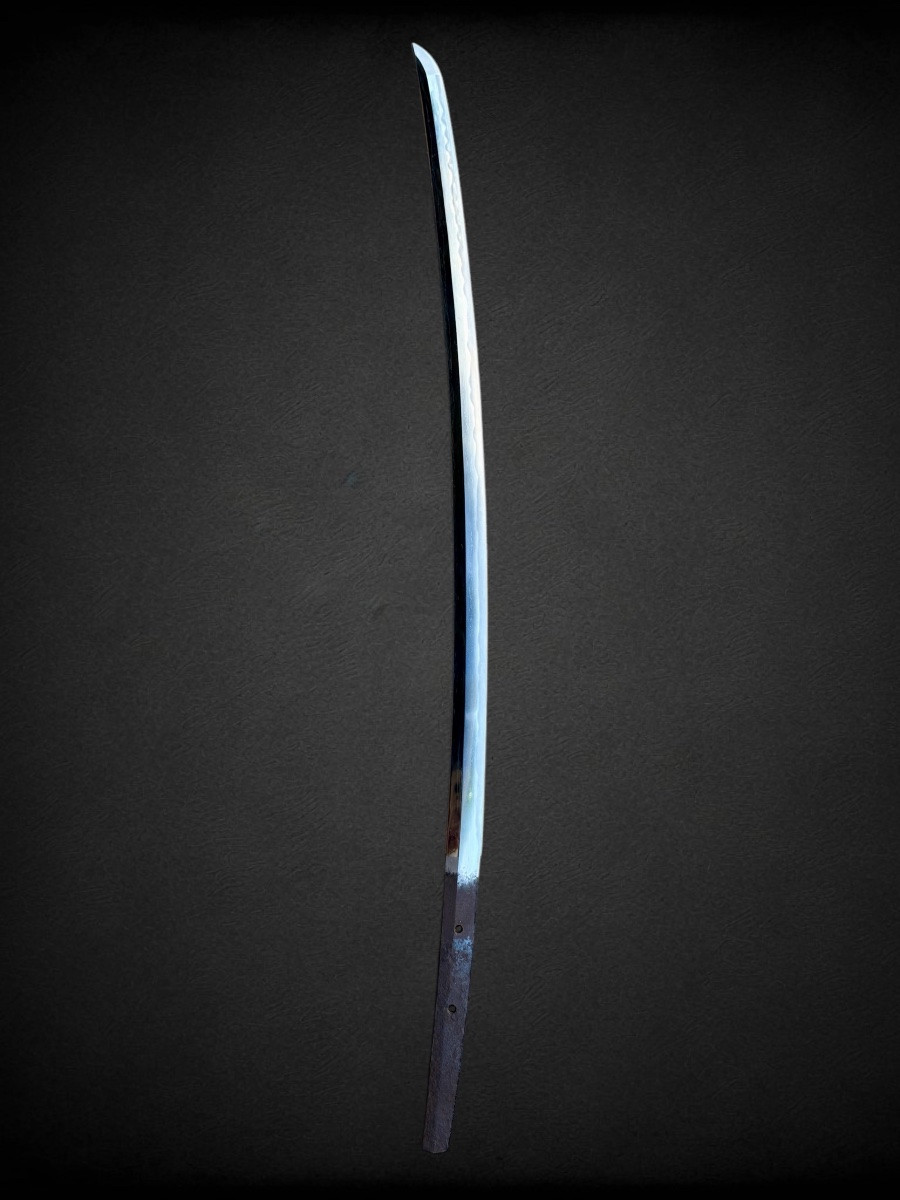 Sabre Japonais Katana,signé Norimitsu, Avec Certificat Nbthk - fin Muromashi.-photo-5