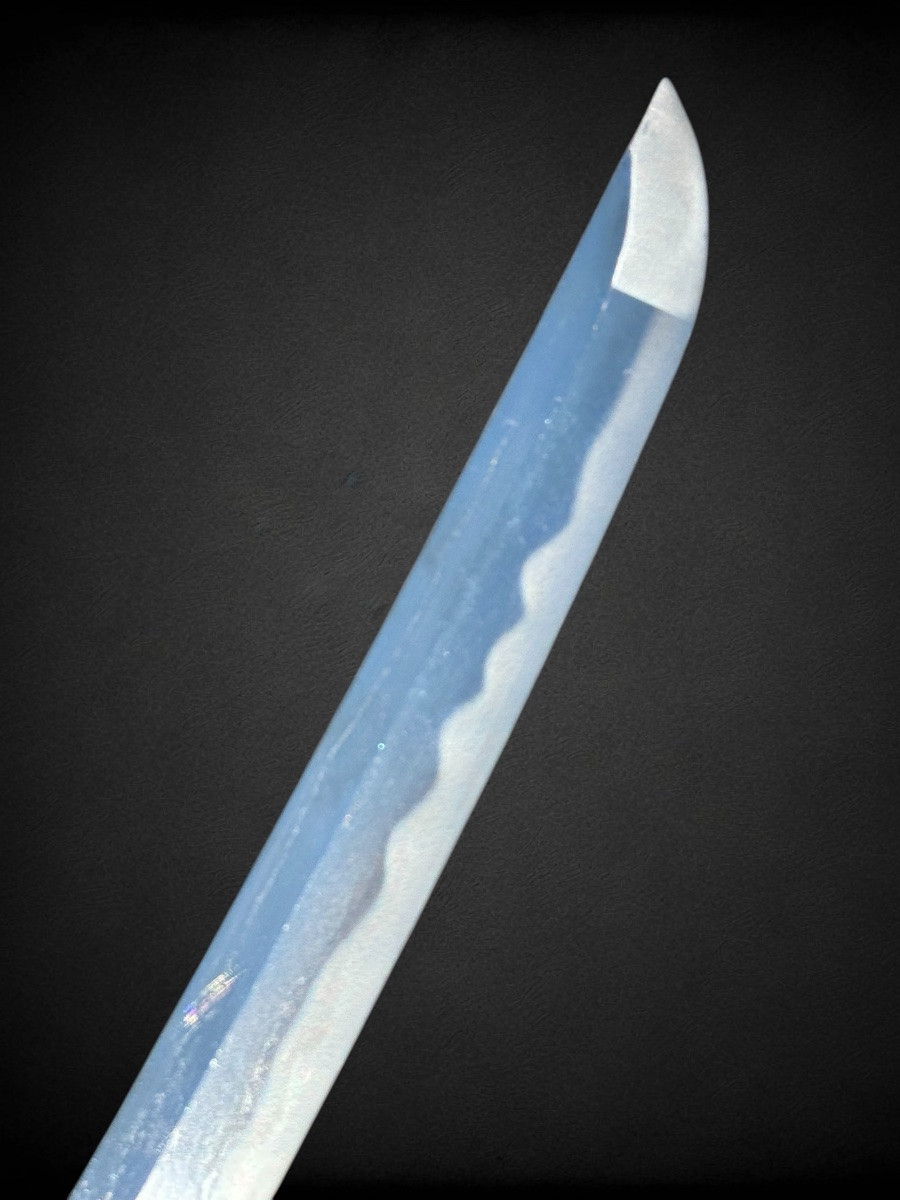 Sabre Japonais Katana,signé Norimitsu, Avec Certificat Nbthk - fin Muromashi.-photo-7