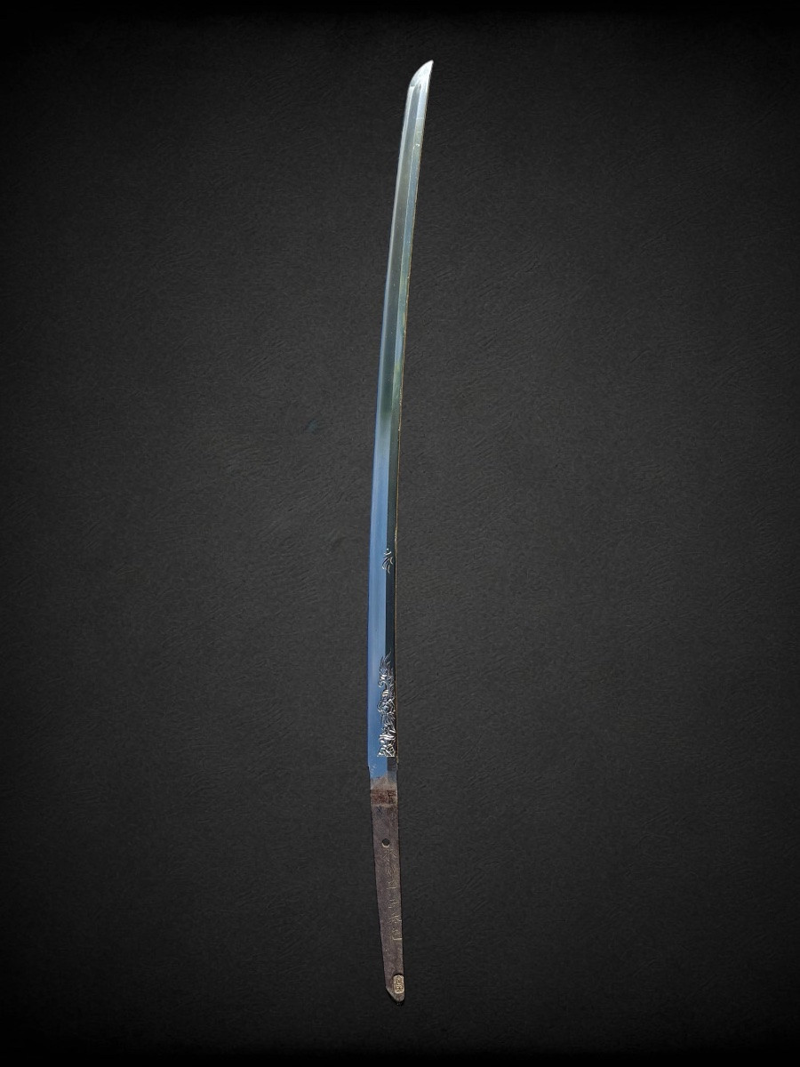 Japanese Katana Sword, Signed Masahide - Mid-edo (late 18th Century).-photo-6