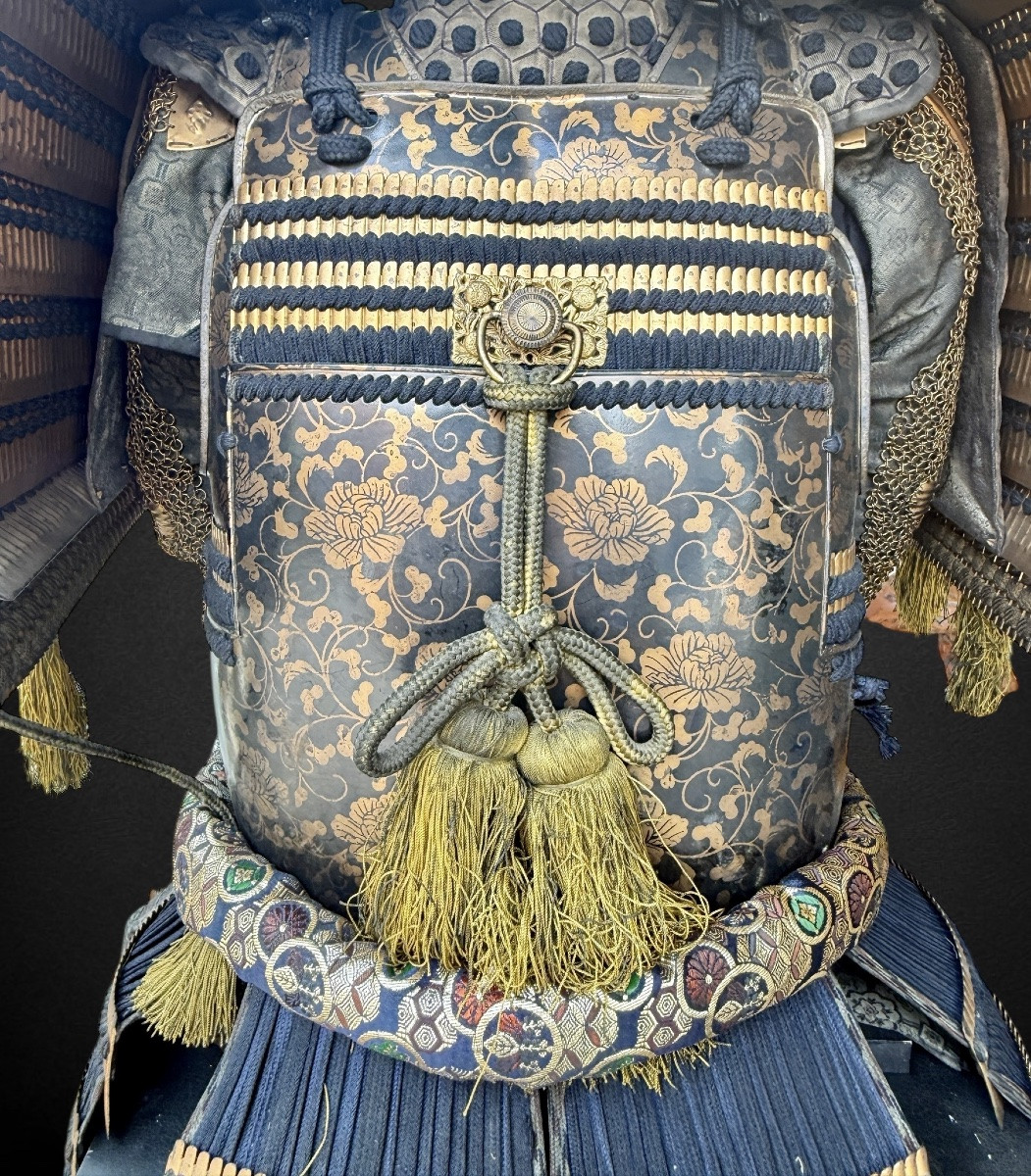 Complete Samurai Armor Of The Mimura Clan - Edo Period (1603-1868).-photo-4