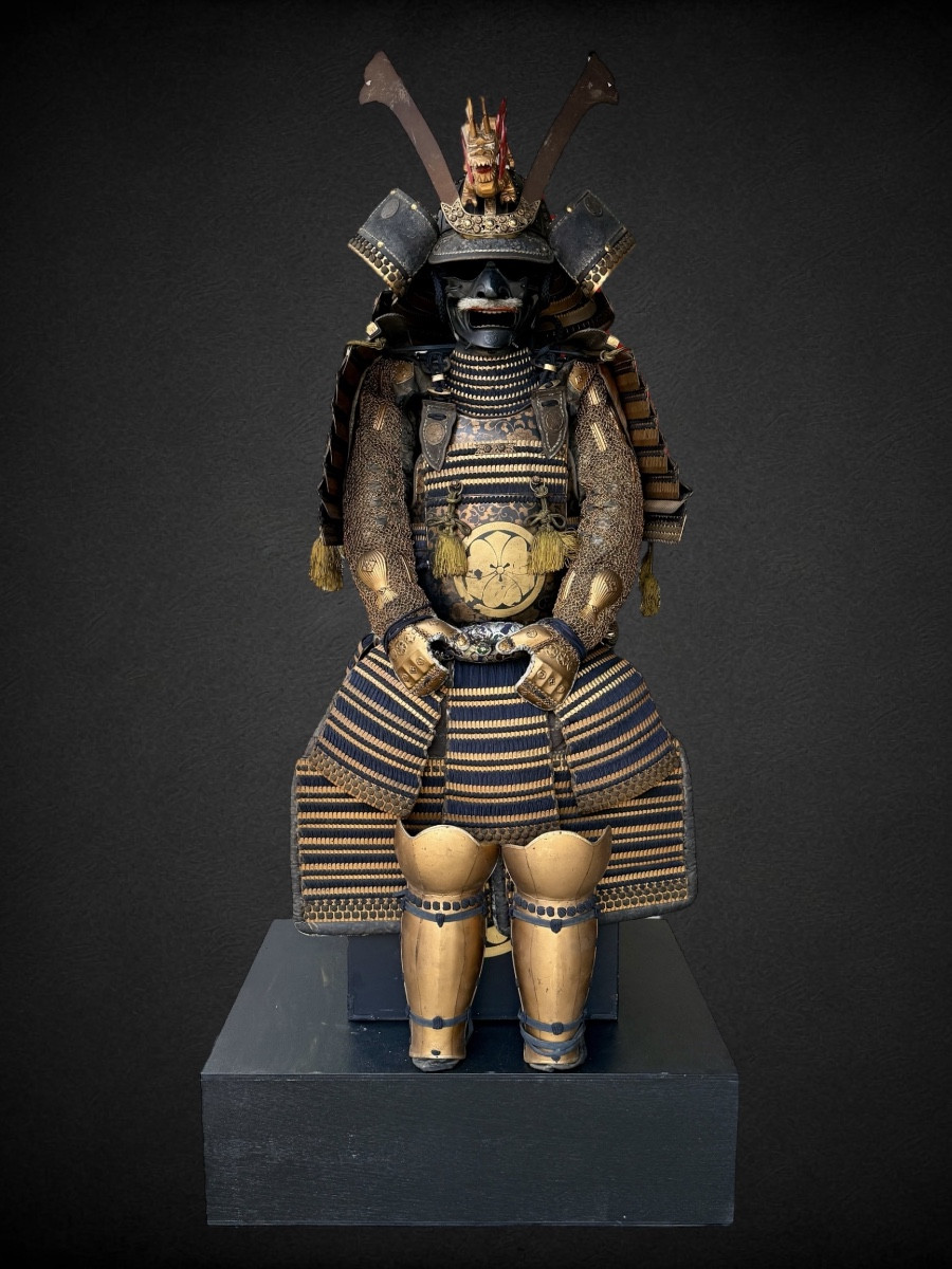 Complete Samurai Armor Of The Mimura Clan - Edo Period (1603-1868).
