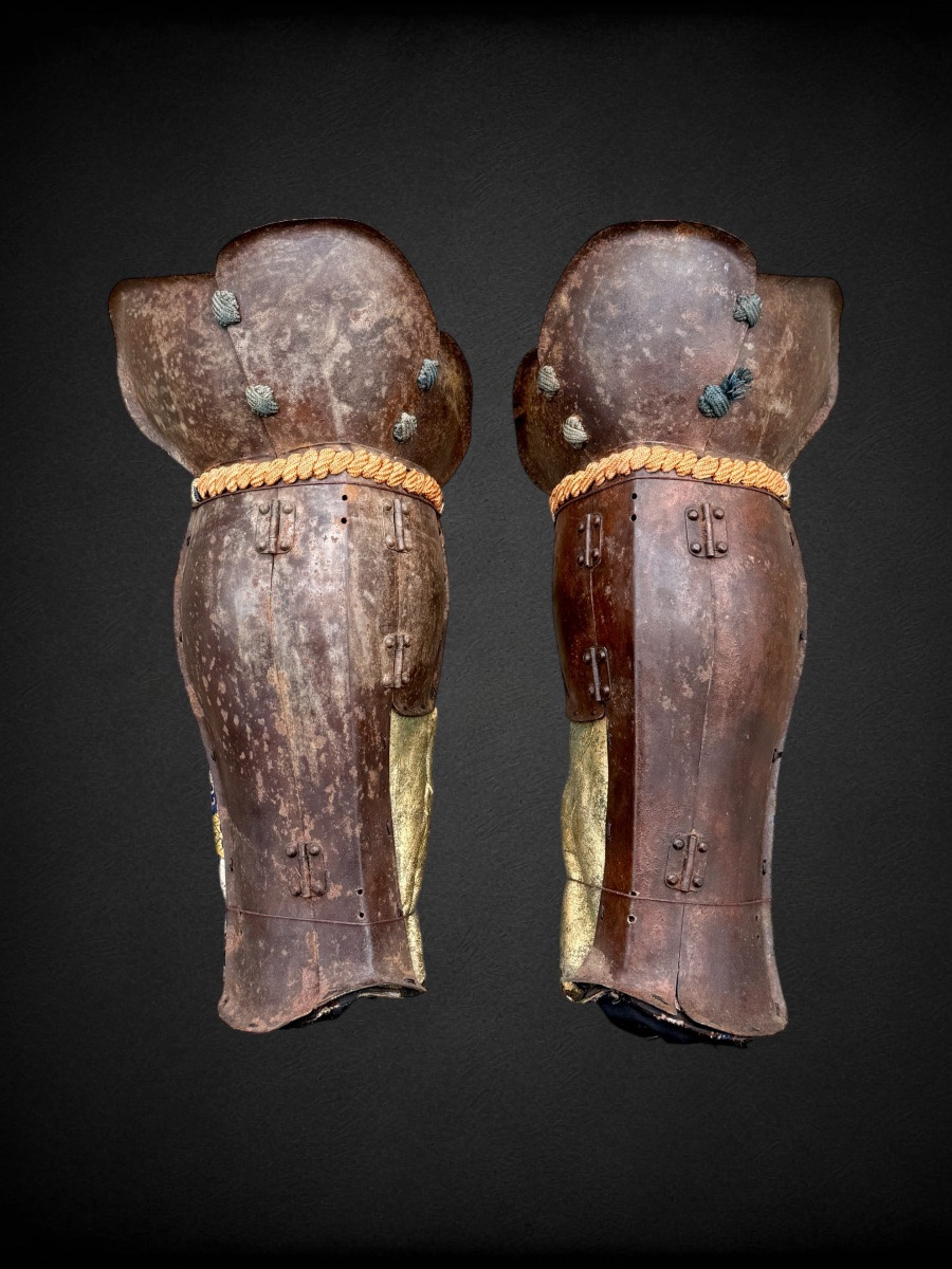 Complete Samurai Armor, Very Rare Saiga Type Kabuto - Edo Period (1603 - 1868).-photo-3
