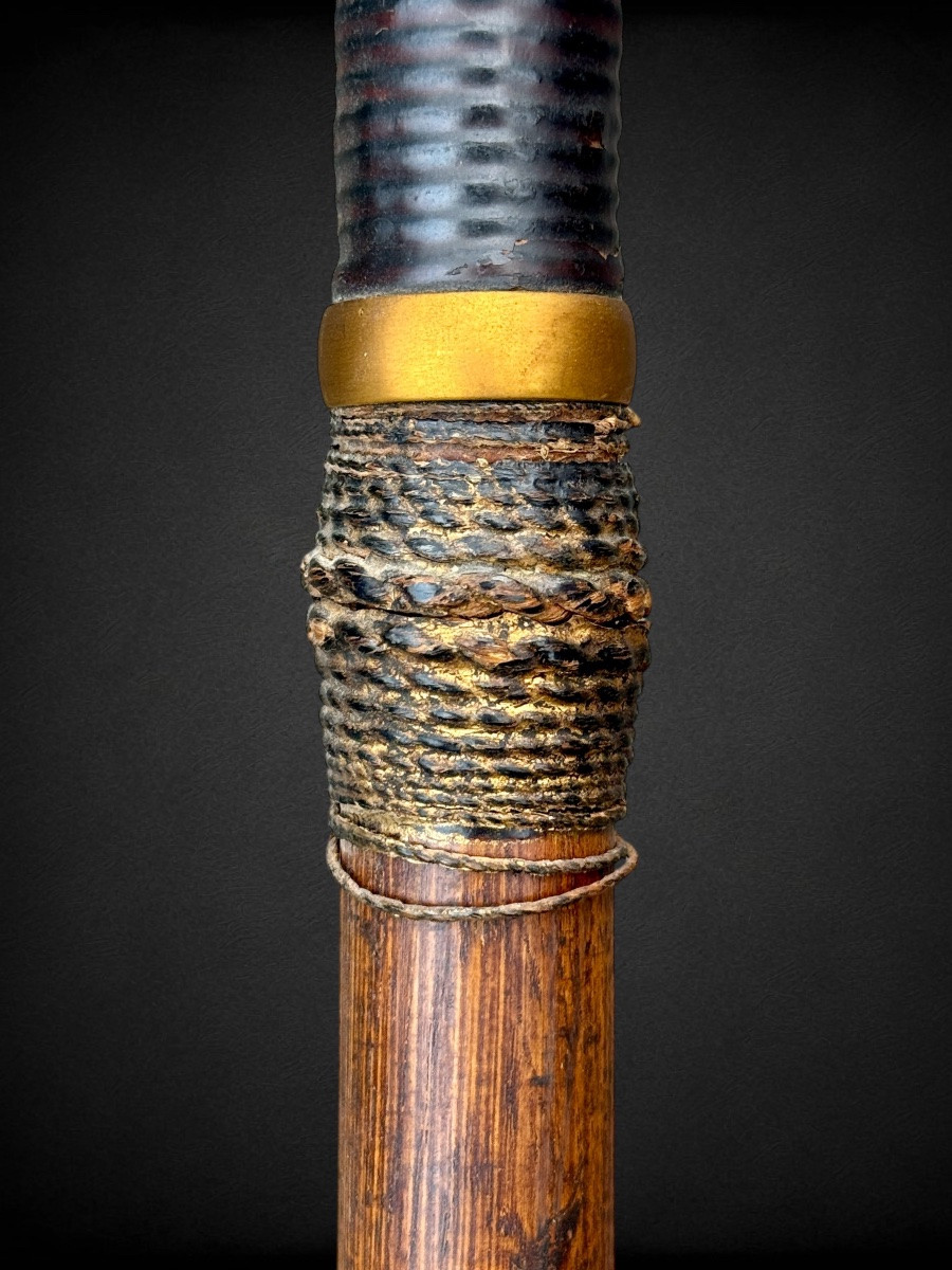 Yari Samurai Spear - Edo Period (1603-1868).-photo-3