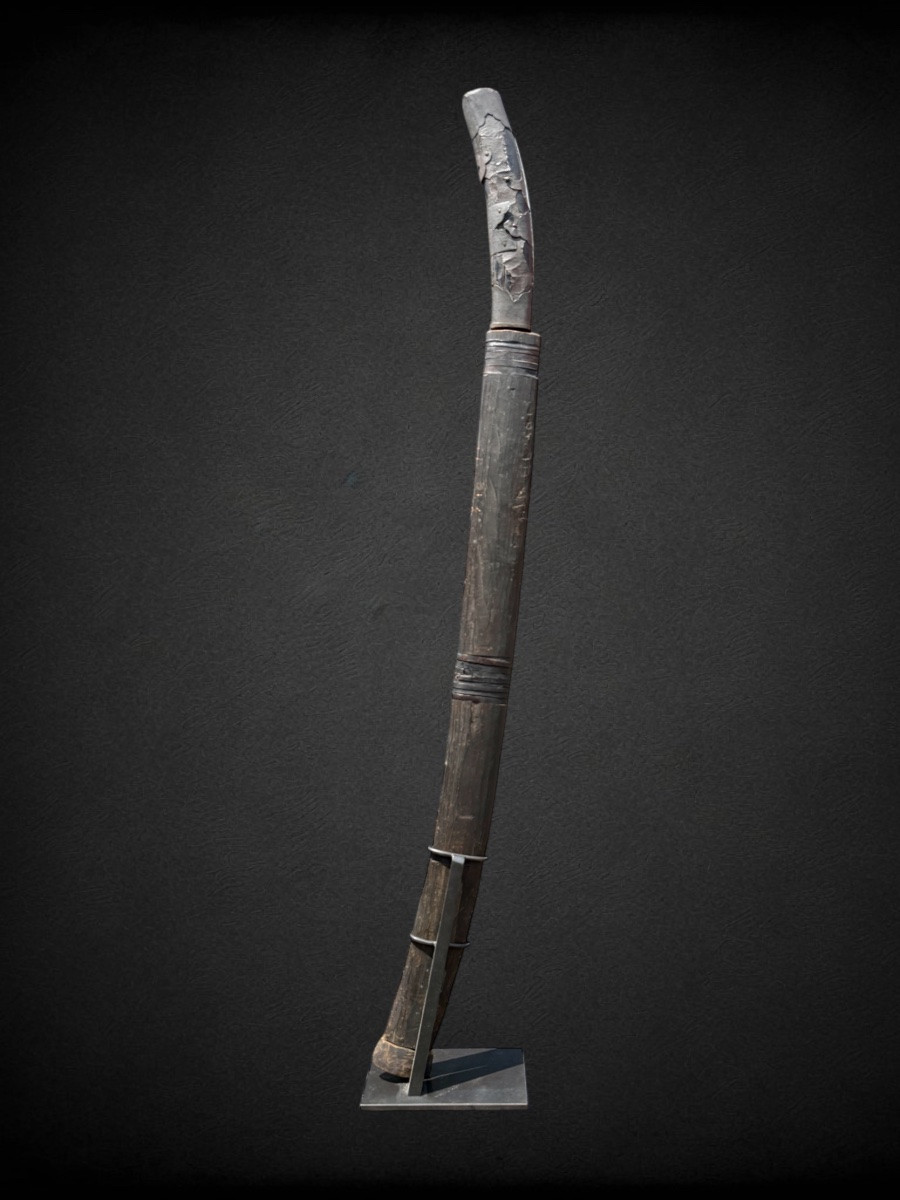 Culture Aïnu - Sabre - XIXe siècle.-photo-2