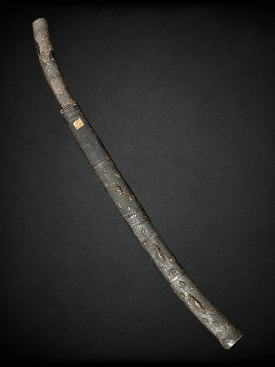 Culture Aïnu - Sabre - XIXe siècle.-photo-1