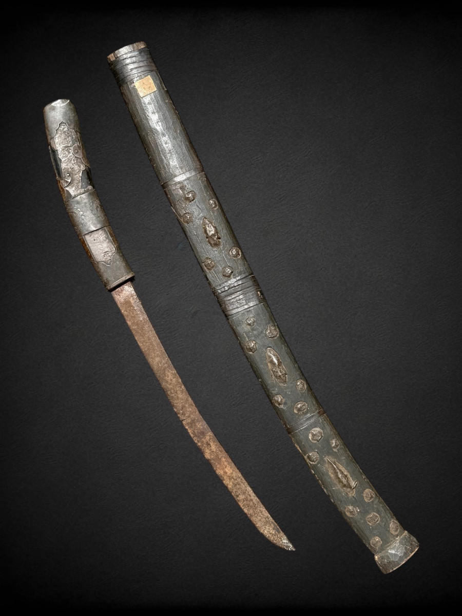 Culture Aïnu - Sabre - XIXe siècle.-photo-3