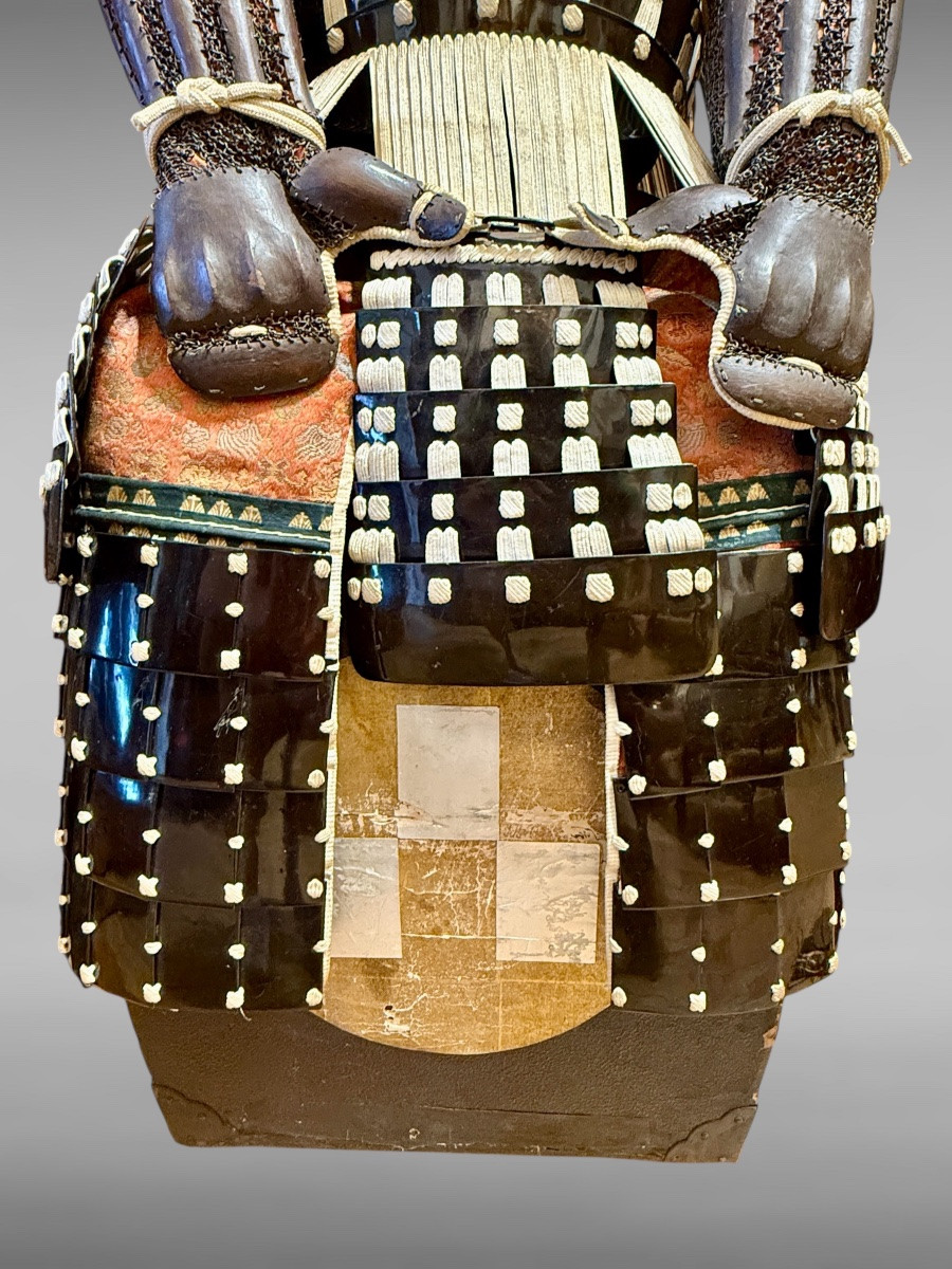 Rare Full Samurai Armor For Child - Edo Period (1603-1868).-photo-4