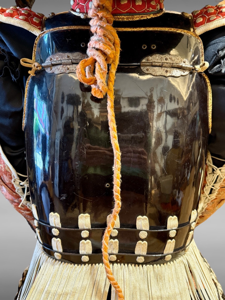 Rare Full Samurai Armor For Child - Edo Period (1603-1868).-photo-5