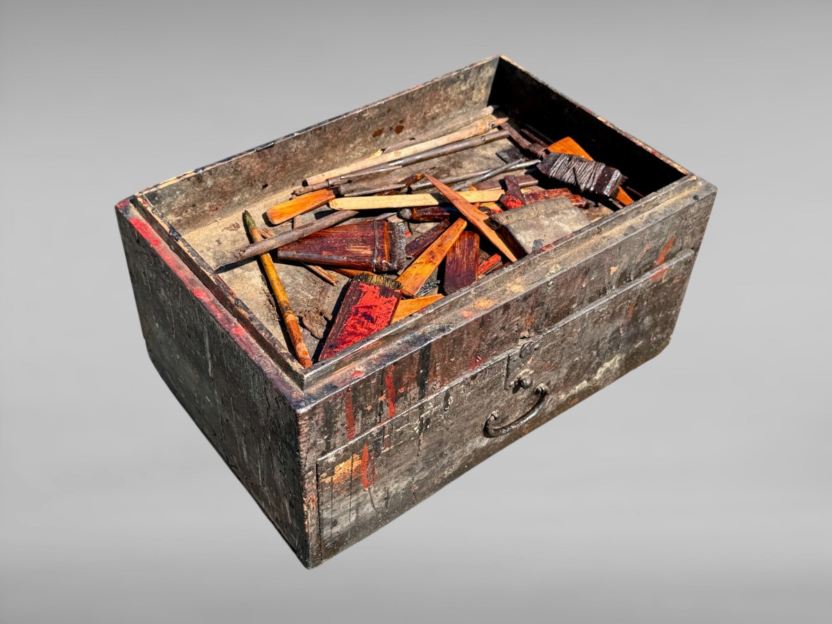 Kodansu Lacquerware Box - Edo Period (1603-1868).-photo-3