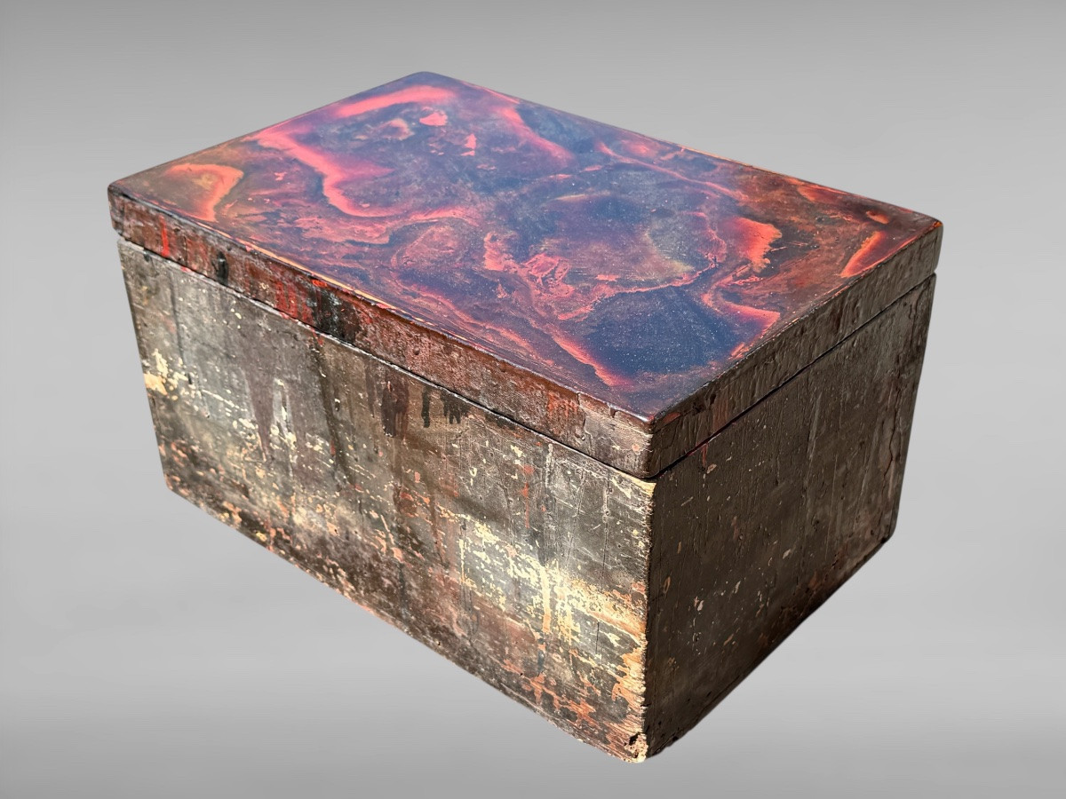 Kodansu Lacquerware Box - Edo Period (1603-1868).-photo-1