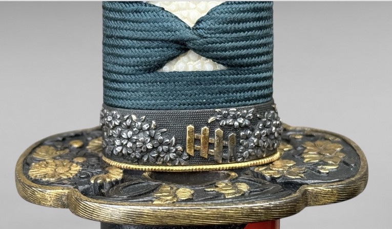 Japanese Katana Sword, Signed Kanesada, With Nbthk Certificate - 17th Century.-photo-4