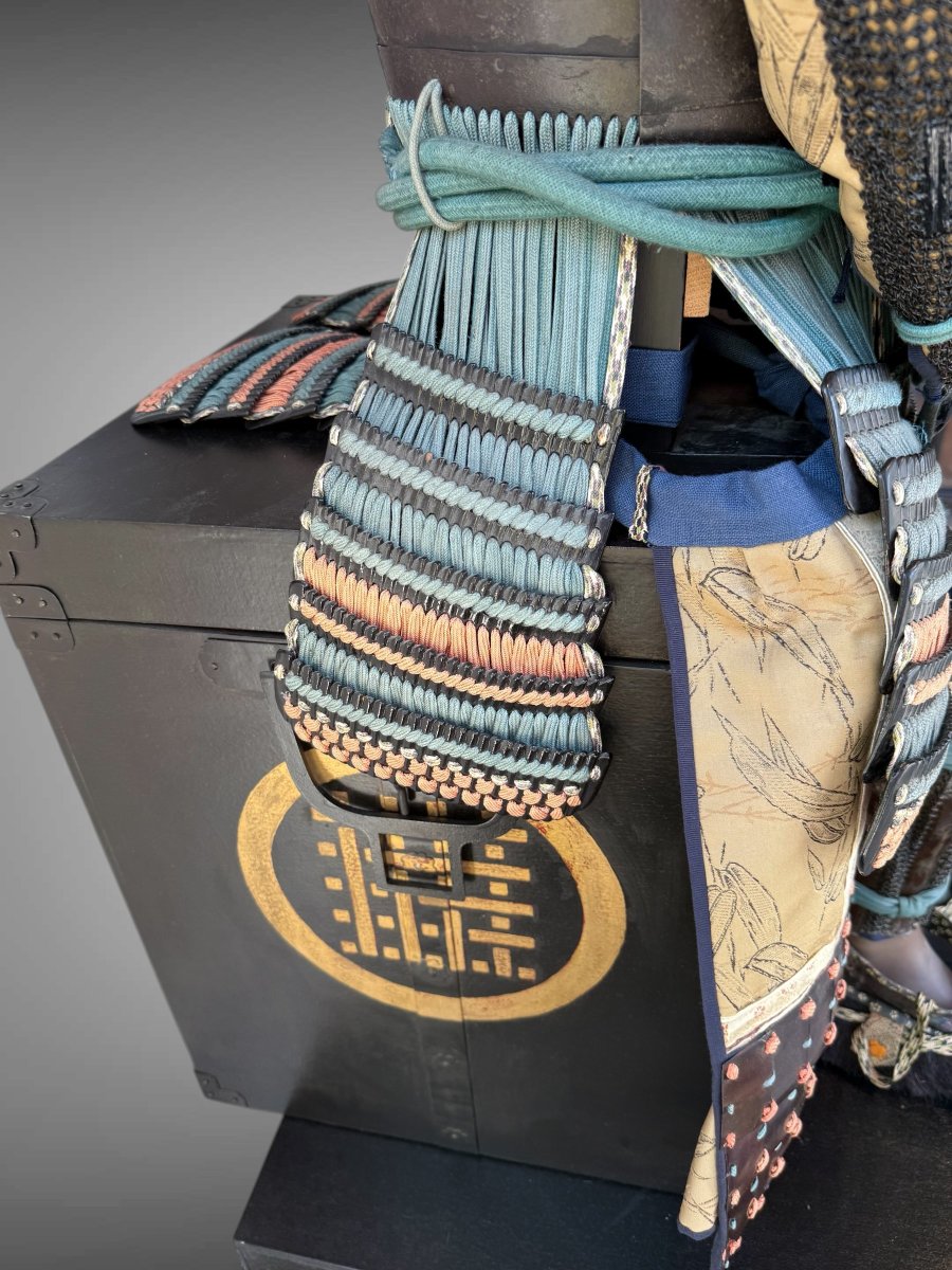 Complete Samurai Kabuto Zunari Armor From The Mid Edo Period (1603-1868).-photo-5