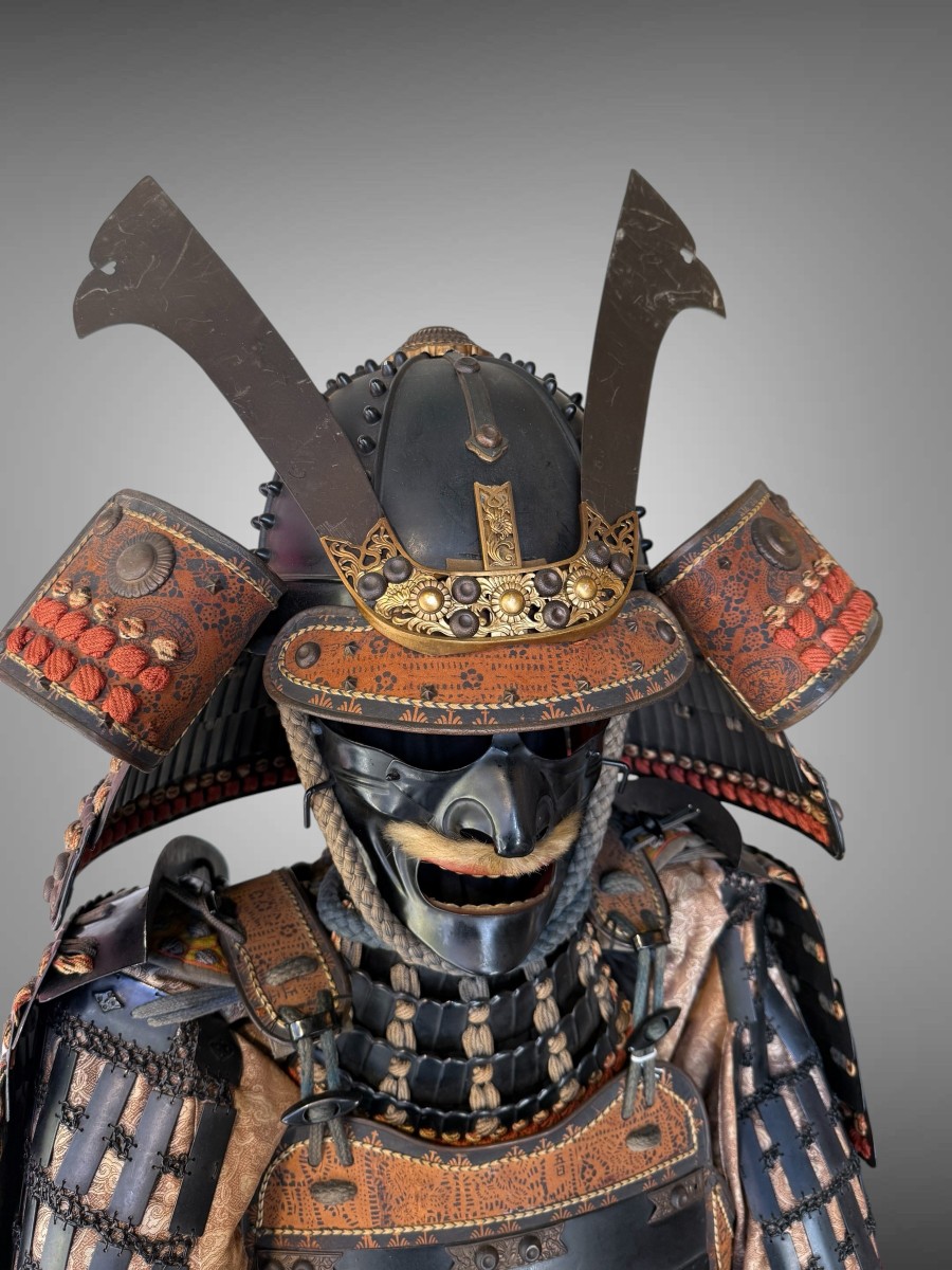 Complete Samurai Armor - Yoroi 20th Century Circa 1950s/60s --photo-4