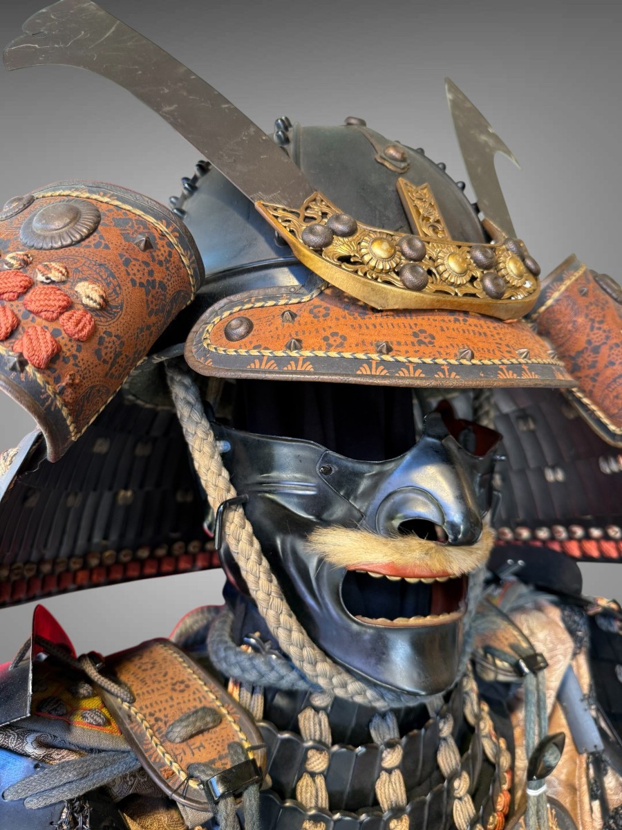 Complete Samurai Armor - Yoroi 20th Century Circa 1950s/60s --photo-7