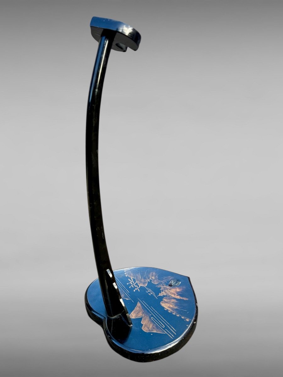 Lacquered Wooden Katanake - Meiji Period (1868-1912).-photo-3