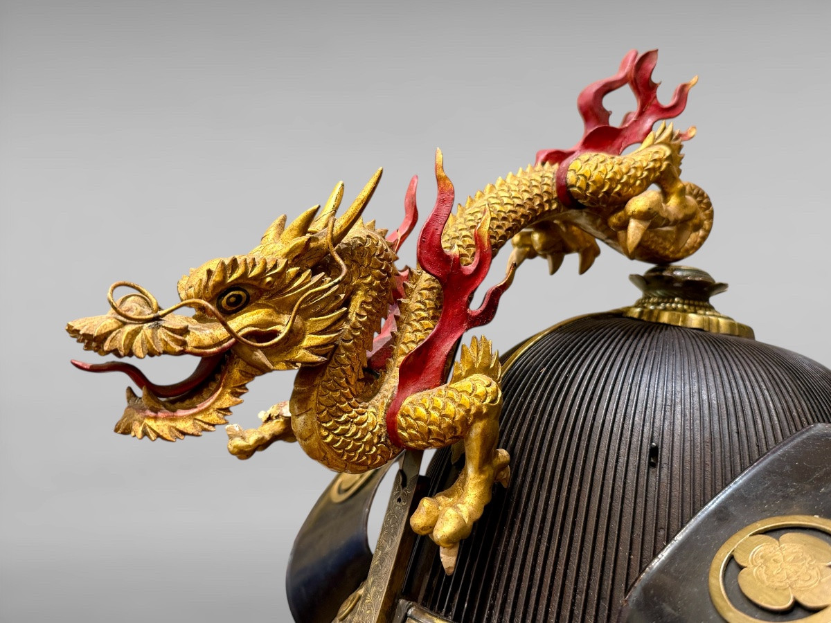 Asakura Clan Samurai Full Armor, 180-lamella Kabuto - Edo Period (1603-1868).-photo-4